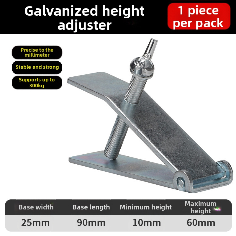 Nerūsējošā tērauda flīžu augstuma regulēšanas instruments — flīžu līmēšanas iekārta, Locator standarts, 100 gab. komplekts