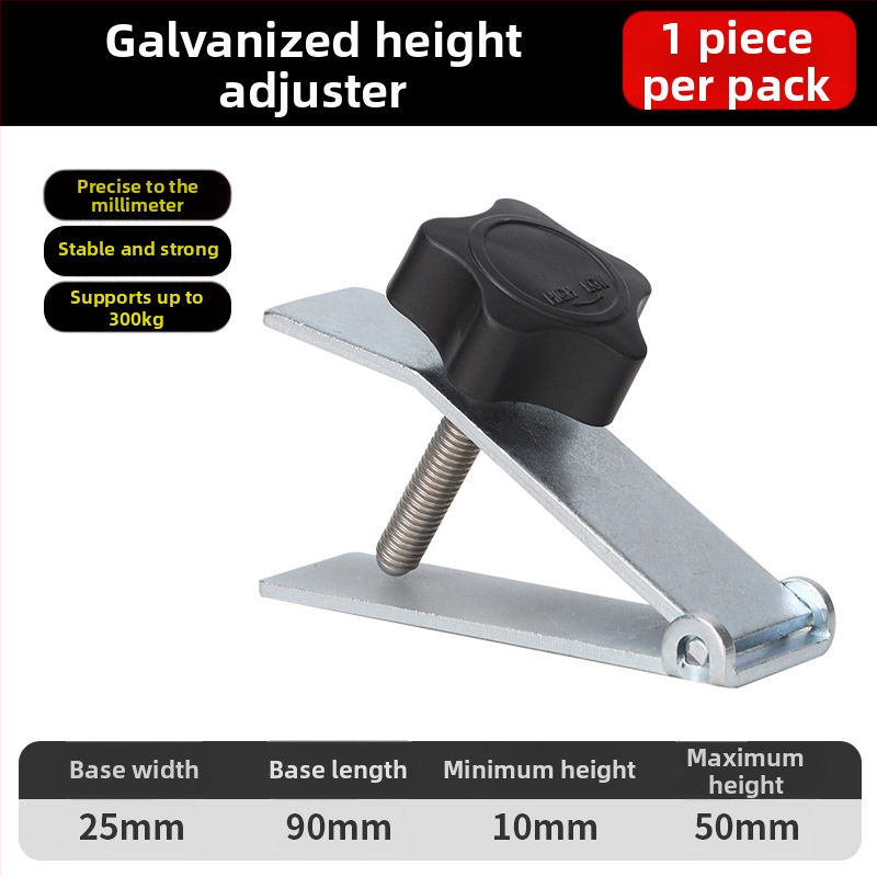 Nerūsējošā tērauda flīžu augstuma regulēšanas instruments — flīžu līmēšanas iekārta, Locator standarts, 100 gab. komplekts