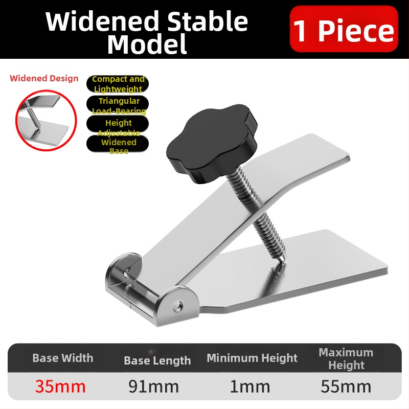 Nerūsējošā tērauda flīžu augstuma regulēšanas instruments — flīžu līmēšanas iekārta, Locator standarts, 100 gab. komplekts