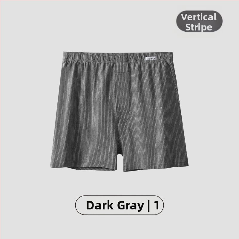 Meeste puuvillased triibulised bokserid, hingav lõngatud kangas, keskmine talje, 95–100% puuvill, kanga tihedus 40