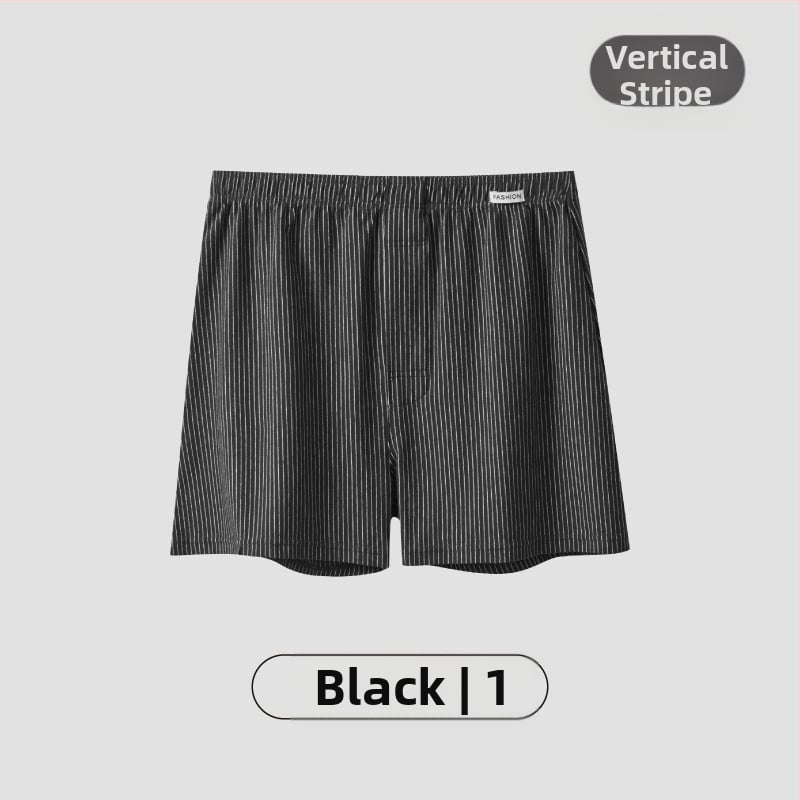 Meeste puuvillased triibulised bokserid, hingav lõngatud kangas, keskmine talje, 95–100% puuvill, kanga tihedus 40