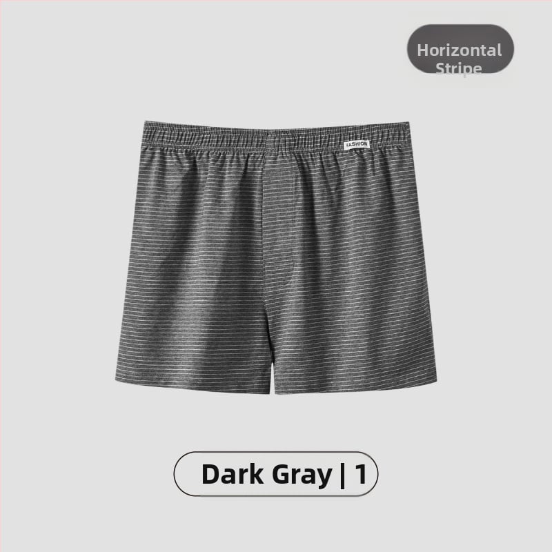 Meeste puuvillased triibulised bokserid, hingav lõngatud kangas, keskmine talje, 95–100% puuvill, kanga tihedus 40