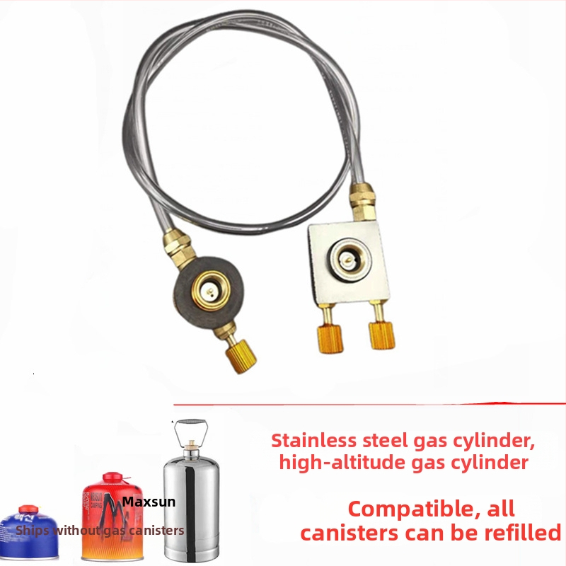 Dujų cilindro pripūtimo vožtuvas su slėgio apsauga ir tiltinis adapteris vamzdyno jungčiai; Prekės ženklas: Gai jiuzhou; Kategorija: 1390