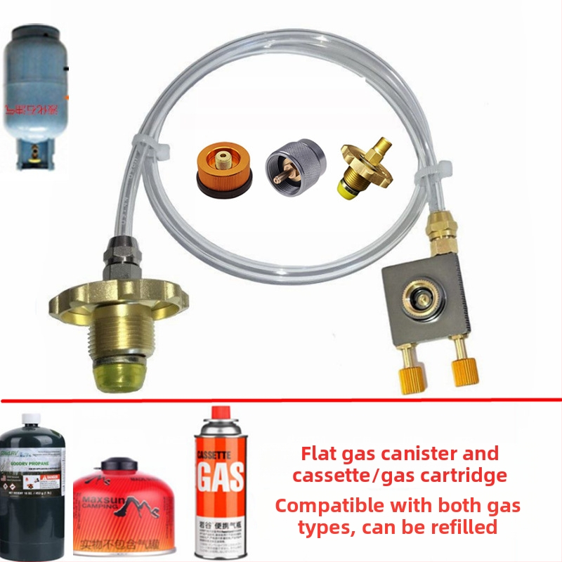 Dujų cilindro pripūtimo vožtuvas su slėgio apsauga ir tiltinis adapteris vamzdyno jungčiai; Prekės ženklas: Gai jiuzhou; Kategorija: 1390
