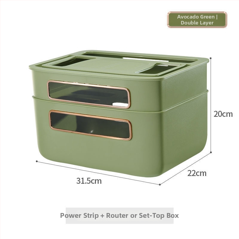 Rūtera un kabelu uzglabāšanas kārba – vadu pārvaldība dzīvojamā istabā, TV set-top box uzglabāšana, piemērots dzīvojamajai istabai, guļamistabai un studijai, mūsdienīgs minimālisms