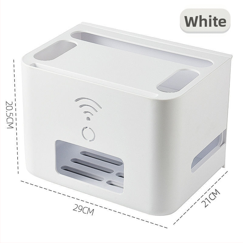 Rūtera un kabelu uzglabāšanas kārba – vadu pārvaldība dzīvojamā istabā, TV set-top box uzglabāšana, piemērots dzīvojamajai istabai, guļamistabai un studijai, mūsdienīgs minimālisms