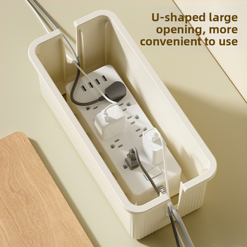 Datu kabeļu uzglabāšanas kārba, modeļa TX01053, PP plastmasa, 2L ietilpība, ar vāku, kabelu kārtošanai