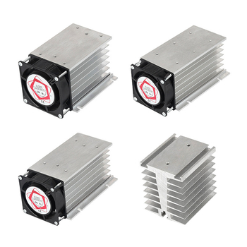 Radiators SSR relejiem; dzesēšanas plāksne; saderīgs ar SSR