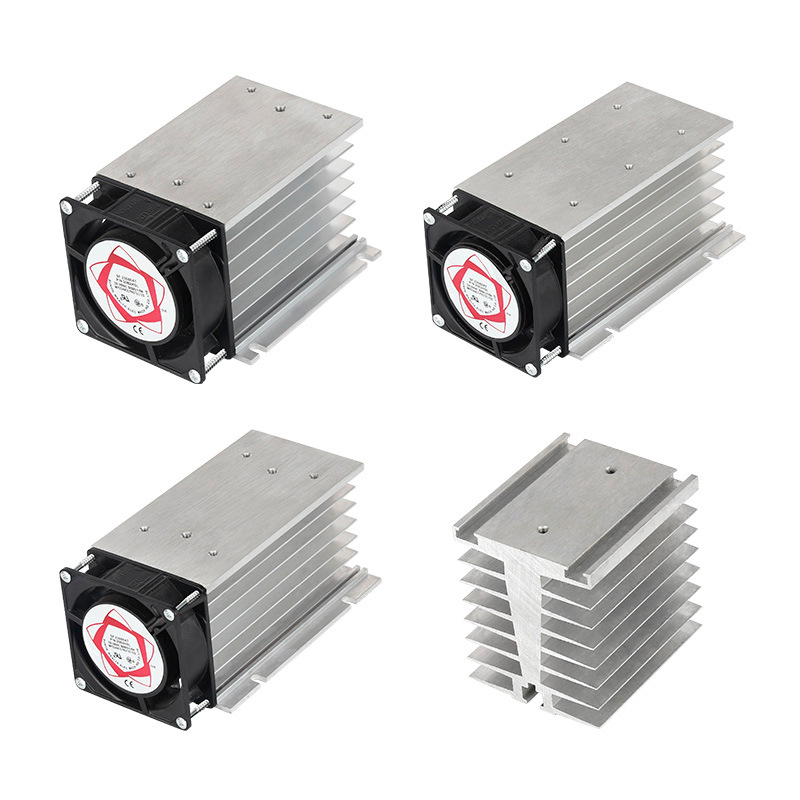 Radiators SSR relejiem; dzesēšanas plāksne; saderīgs ar SSR