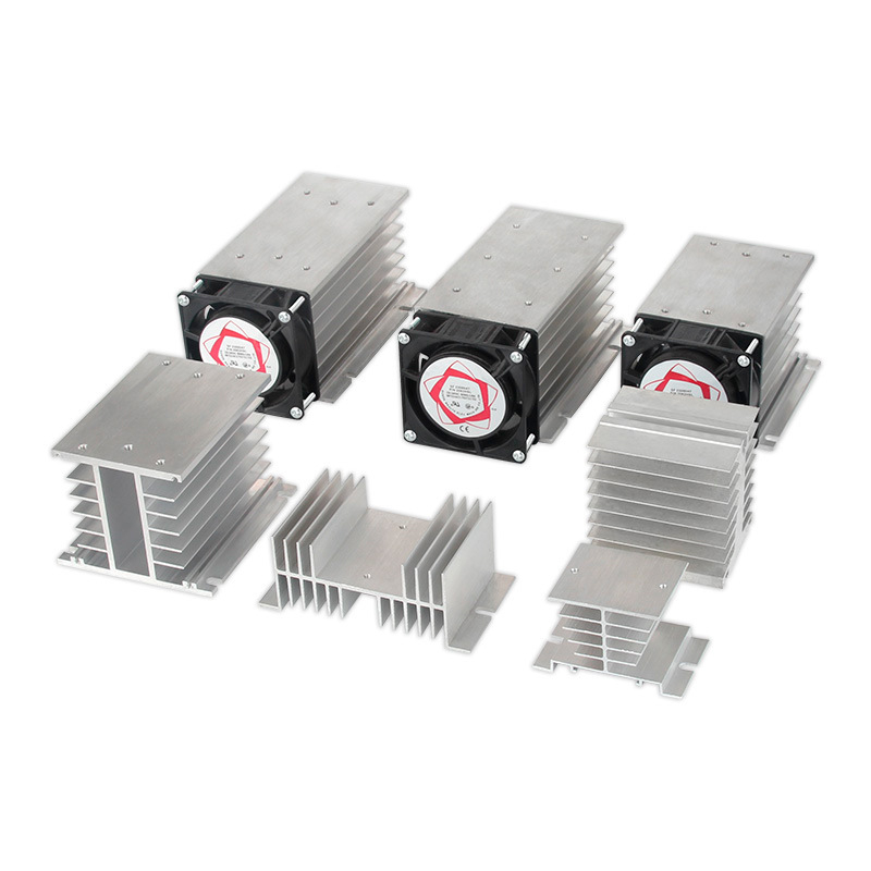 Radiators SSR relejiem; dzesēšanas plāksne; saderīgs ar SSR