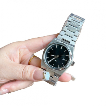 Nanizi muški kvarcni sat s Pearl mehanizmom, kožna narukvica, okrugli brojčanik