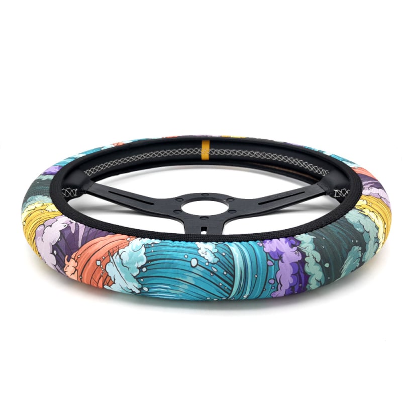 Κάλυμμα τιμονιού αυτοκινήτου, καθολικό, τεσσάρων εποχών, απλός σχεδιασμός (Υλικό: Diving Material; Εγκατάσταση: Γενική; Μάρκα αυτοκινήτου: General)