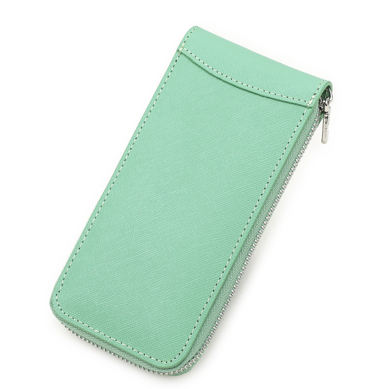 Odinis dėklas laikrodžiams su cross-grain viršutine jautienos oda, skirtas vienam mechaniniam laikrodžiui, nešiojamas kelioninės dėžutė