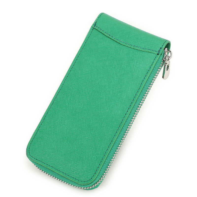 Odinis dėklas laikrodžiams su cross-grain viršutine jautienos oda, skirtas vienam mechaniniam laikrodžiui, nešiojamas kelioninės dėžutė