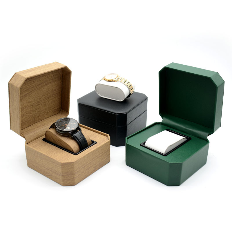 PU laikrodžių laikymo dėžutė | Papuošalų dėžutė laikrodžiams ir apyrankėms | Prekės ženklas: Nelly Packaging | 100 vienetų | Išleidimo 2023