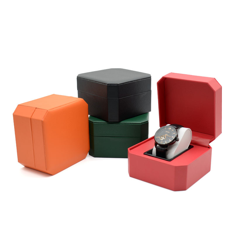 PU laikrodžių laikymo dėžutė | Papuošalų dėžutė laikrodžiams ir apyrankėms | Prekės ženklas: Nelly Packaging | 100 vienetų | Išleidimo 2023