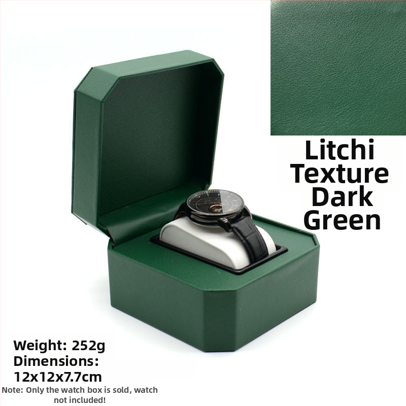PU laikrodžių laikymo dėžutė | Papuošalų dėžutė laikrodžiams ir apyrankėms | Prekės ženklas: Nelly Packaging | 100 vienetų | Išleidimo 2023