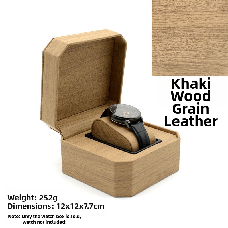 PU laikrodžių laikymo dėžutė | Papuošalų dėžutė laikrodžiams ir apyrankėms | Prekės ženklas: Nelly Packaging | 100 vienetų | Išleidimo 2023