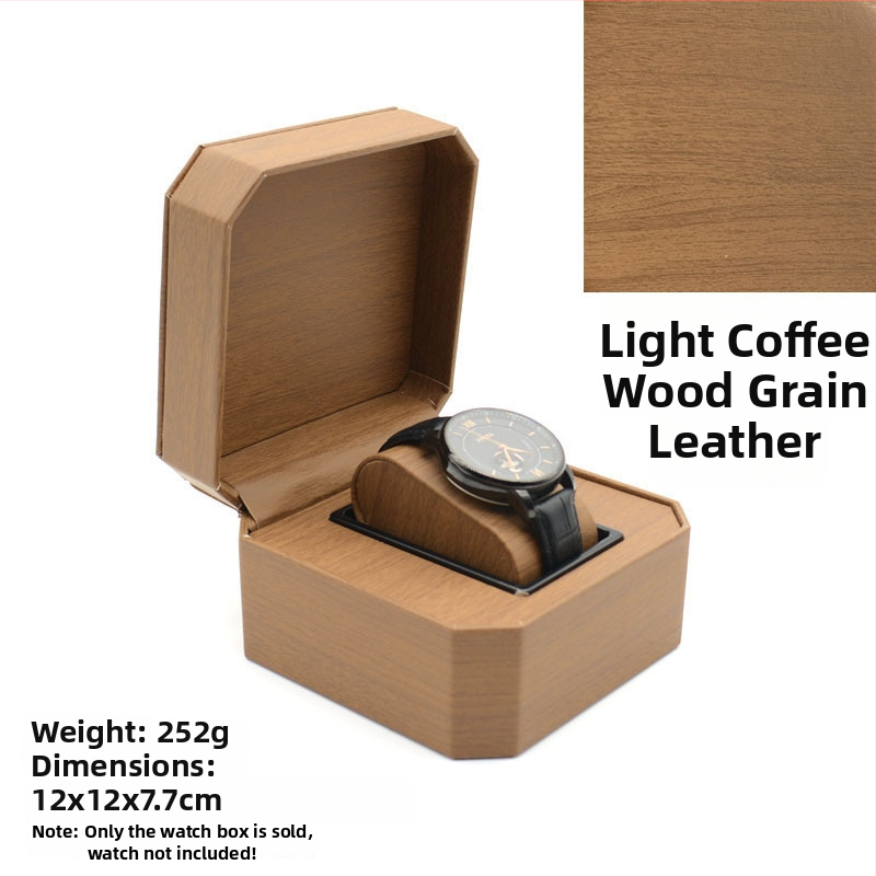 PU laikrodžių laikymo dėžutė | Papuošalų dėžutė laikrodžiams ir apyrankėms | Prekės ženklas: Nelly Packaging | 100 vienetų | Išleidimo 2023