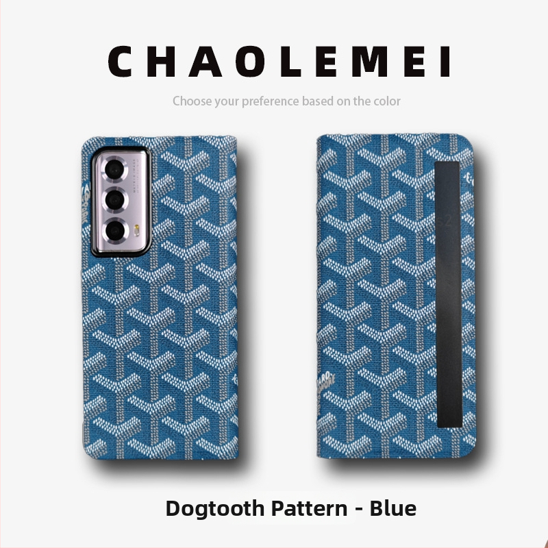 Калъф за Honor MagicVs2 със Smart Window, магнитен флип капак, сгъваем дизайн, PC и кожа, релефна изработка