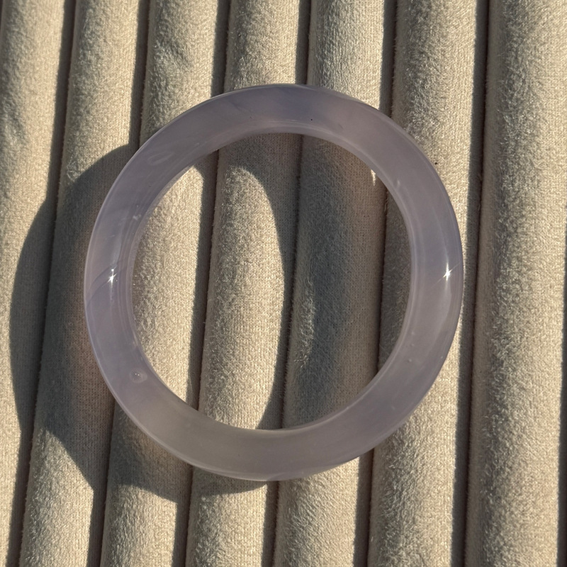 Stikla rokassprādze ar Seiko precīzu apstrādi; stilā Little Fresh; svars 55 g; rokas rotaslieta