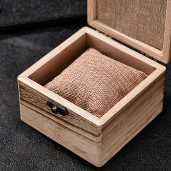 DODO DEER medinė laikrodžių dėžutė su logotipo spauda, pritaikymo galimybėmis ir licencijuotu privataus prekės ženklo ženklu