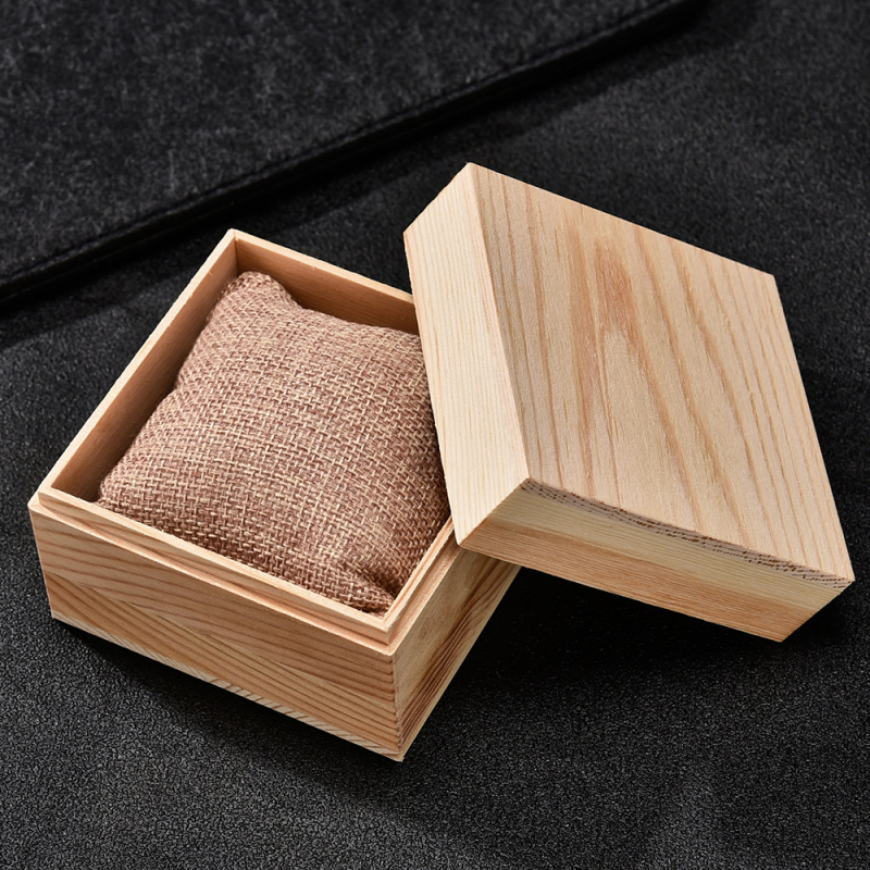 DODO DEER medinė laikrodžių dėžutė su logotipo spauda, pritaikymo galimybėmis ir licencijuotu privataus prekės ženklo ženklu