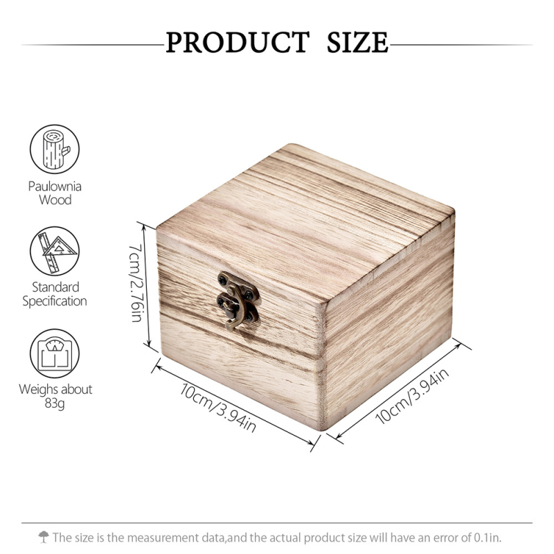 DODO DEER medinė laikrodžių dėžutė su logotipo spauda, pritaikymo galimybėmis ir licencijuotu privataus prekės ženklo ženklu