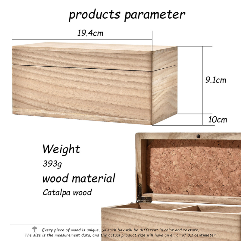 DODO DEER medinė laikrodžių dėžutė su logotipo spauda, pritaikymo galimybėmis ir licencijuotu privataus prekės ženklo ženklu