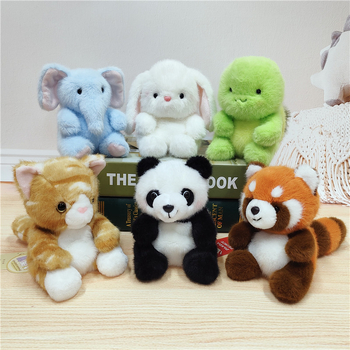Panda plišana lutkica, kratka pliš, punjenje PP pamuk, unisex igračka za djecu 7–14 godina