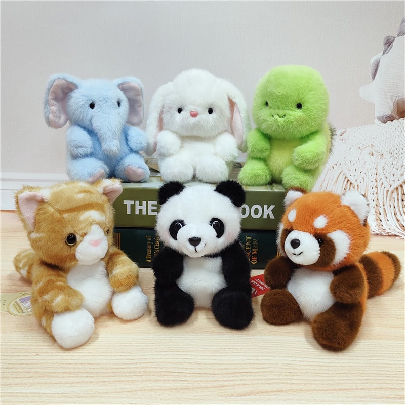 Panda plišana lutkica, kratka pliš, punjenje PP pamuk, unisex igračka za djecu 7–14 godina