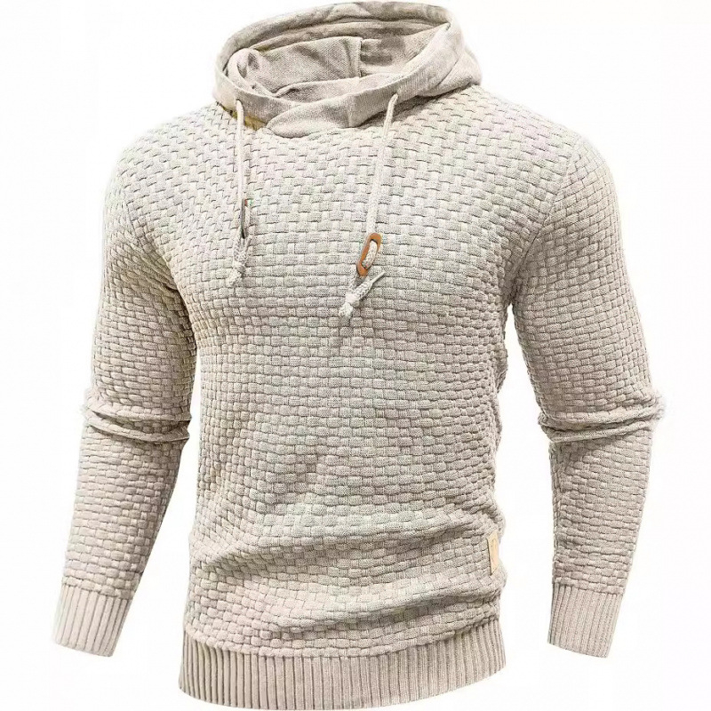 Kapućom jacquard dukserica s kapuljom, korejskog stila, široki kroj, dugi rukavi, lagana tkanina; glavni materijal: kuniće krzno 96%+