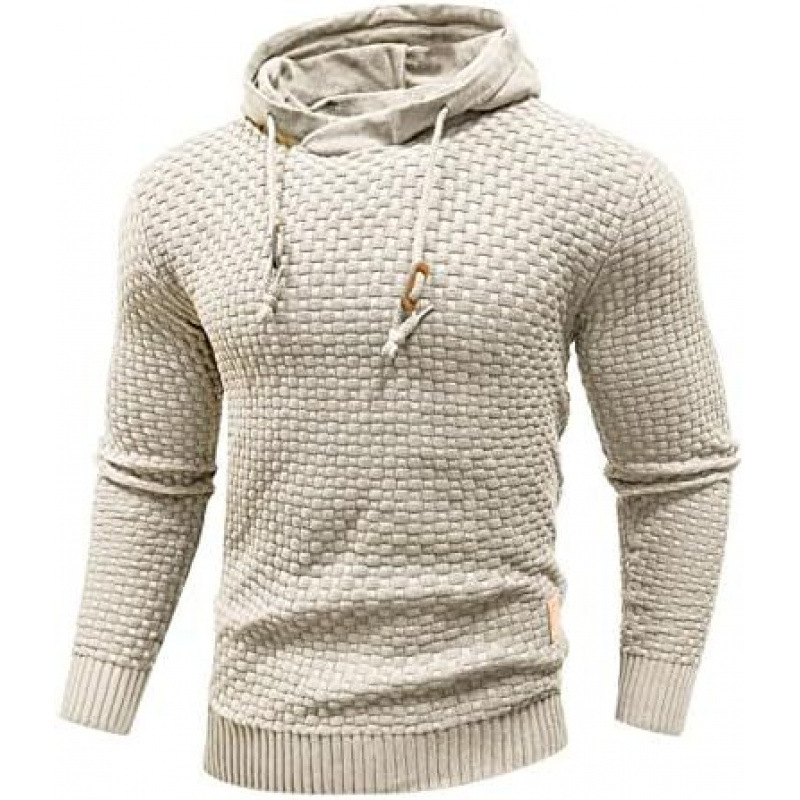 Kapućom jacquard dukserica s kapuljom, korejskog stila, široki kroj, dugi rukavi, lagana tkanina; glavni materijal: kuniće krzno 96%+
