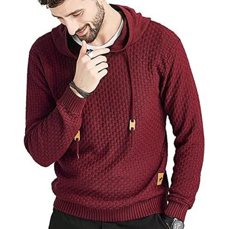 Kapućom jacquard dukserica s kapuljom, korejskog stila, široki kroj, dugi rukavi, lagana tkanina; glavni materijal: kuniće krzno 96%+