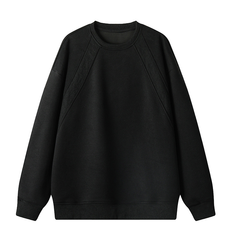 Američki retro dekonstruirani hoodie za muškarce, 300 g, W50982