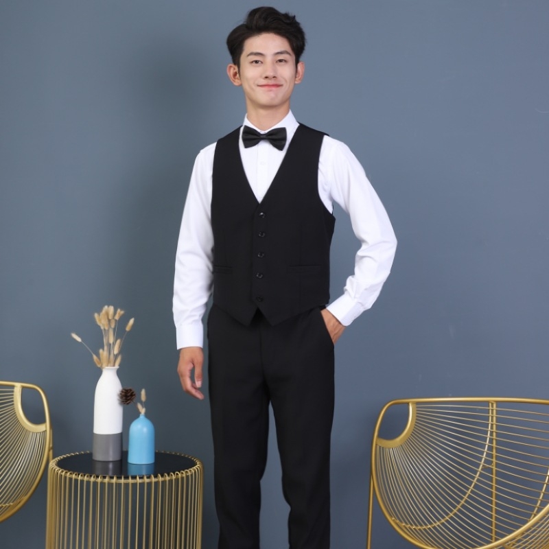 Kostüümi vest, kitsas lõige, ilma kraeta, ühe ridade nuppudega, polüesterkangas, sobib nelja aastaaja jaoks