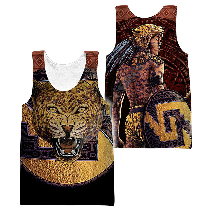 Vīriešu bez piedurknēm T-krekli vestīte, brīvs griezums, druka, poliestera audums 80%, brīvā laika lietošanai, vasara 2022, jauniešiem