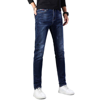 Woodpecker muške traperice za jesen i zimu, korejskog stila, slim fit, rastezljive, svestrane, kvalitetne ravne hlače