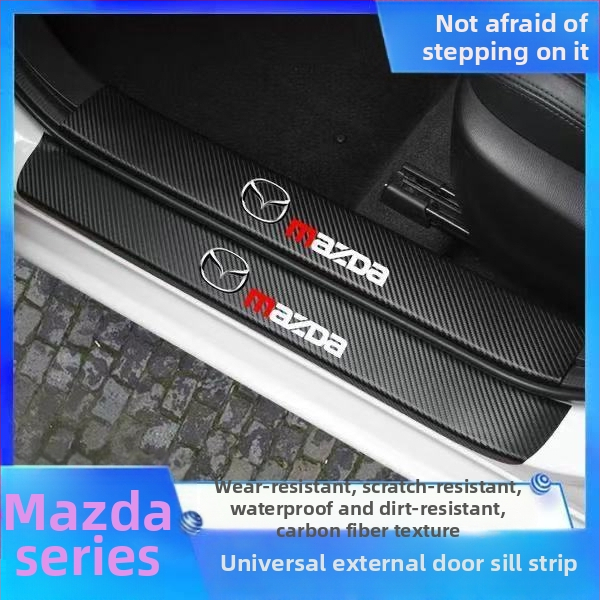 Automašīnas praga aizsargs - universāla saderība, pedāļu skrāpējumu aizsardzība, pielāgojams piederums, Still Floating zīmols, saderīgs ar automātisko transmisiju