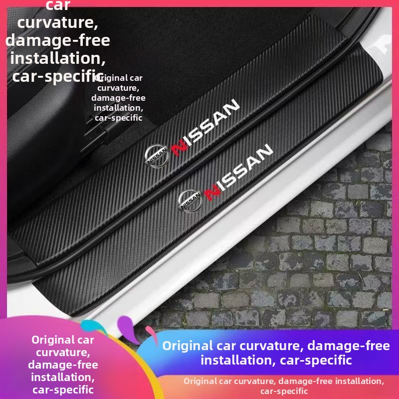 Automašīnas praga aizsargs - universāla saderība, pedāļu skrāpējumu aizsardzība, pielāgojams piederums, Still Floating zīmols, saderīgs ar automātisko transmisiju