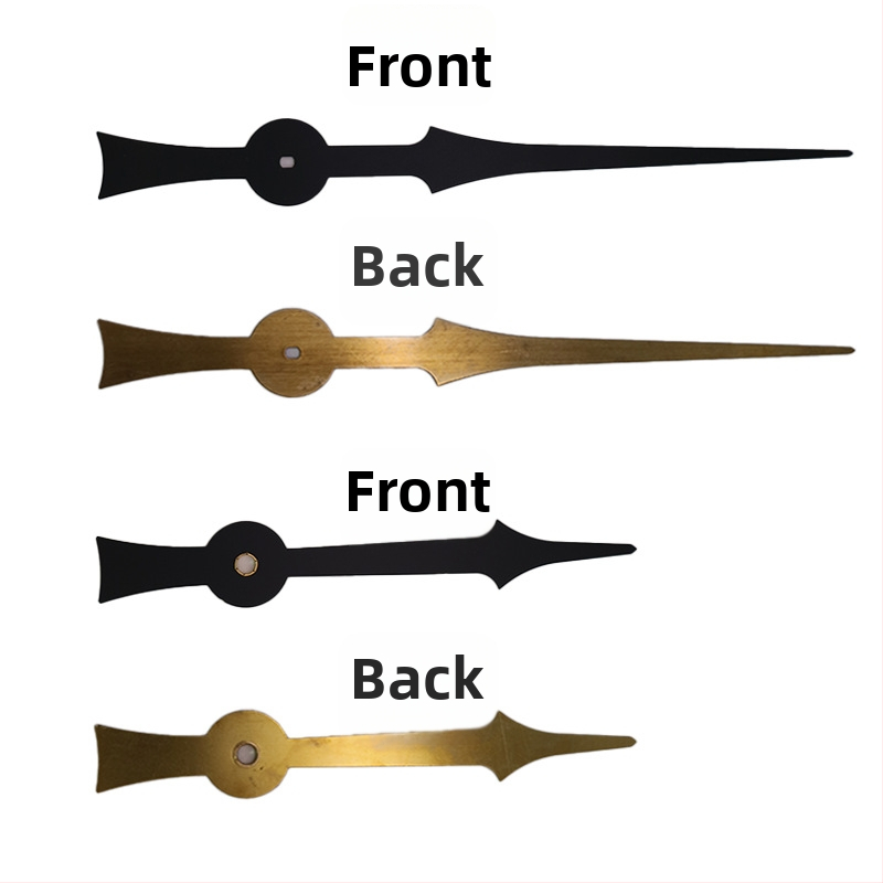 Súprava quartzového pohonu na nástenné hodinky s plastovým puzdrom, tlačené logo, prispôsobenie spracovania, balenie 500 kusov