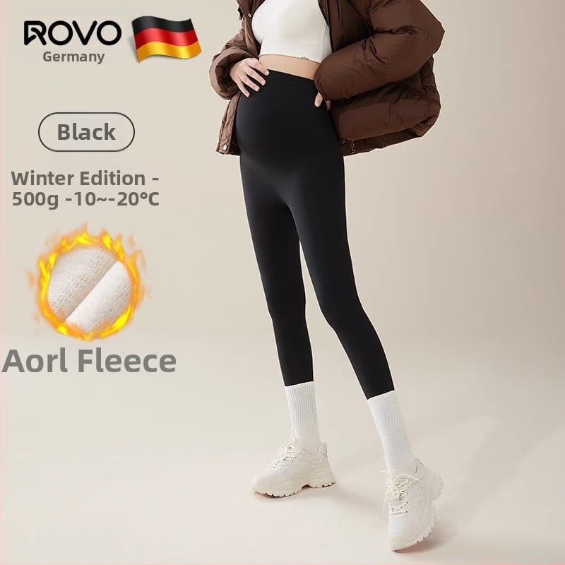 Grūtnieču legingi ar augstu jostu, silti, 3/4 garums, gurnu pacēlājs, poliesters