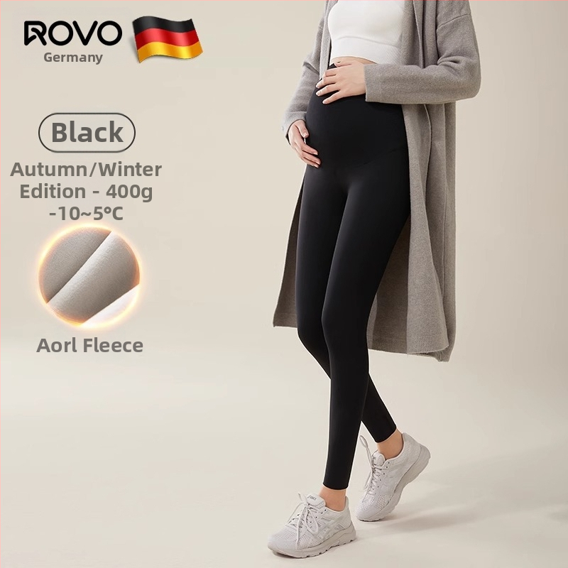 Grūtnieču legingi ar augstu jostu, silti, 3/4 garums, gurnu pacēlājs, poliesters