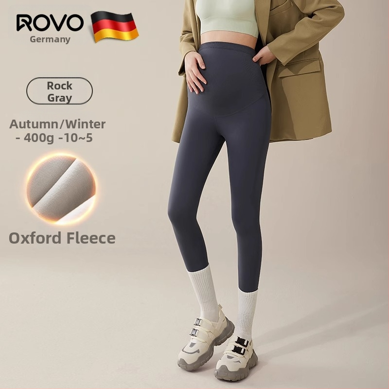 Grūtnieču legingi ar augstu jostu, silti, 3/4 garums, gurnu pacēlājs, poliesters