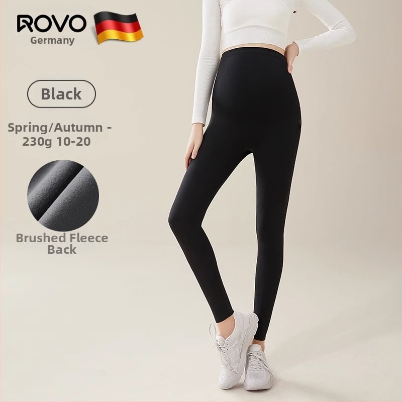 Grūtnieču legingi ar augstu jostu, silti, 3/4 garums, gurnu pacēlājs, poliesters