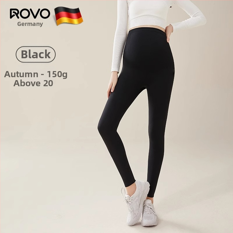 Grūtnieču legingi ar augstu jostu, silti, 3/4 garums, gurnu pacēlājs, poliesters