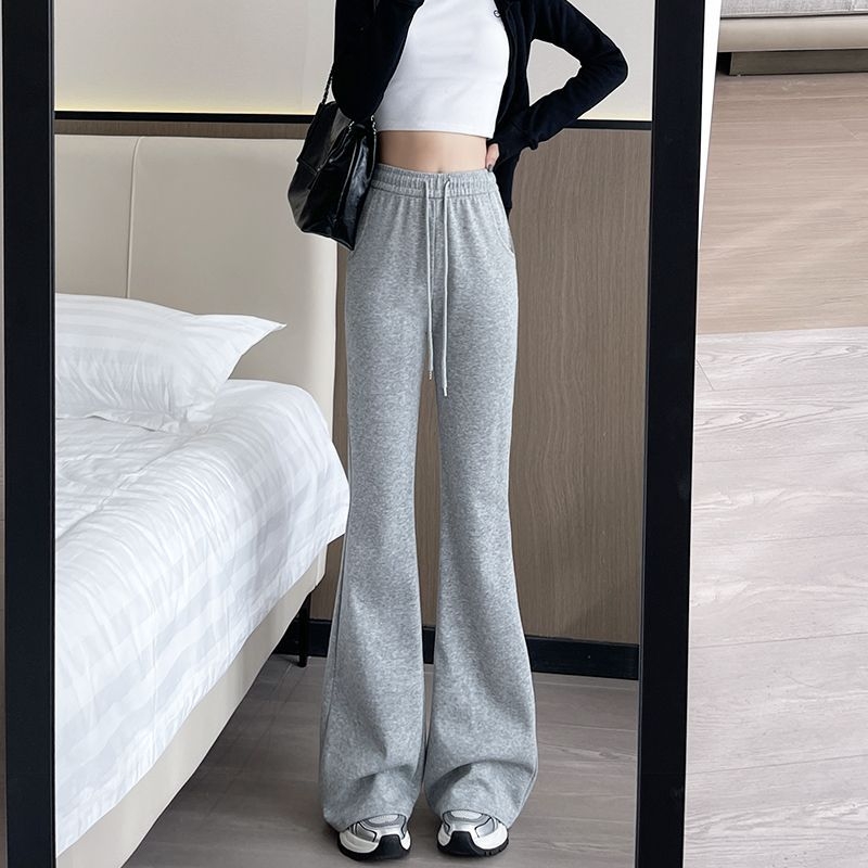 Mātītes platais bikses ar vēdera atbalstu, iekšējais fleece, brīvs piegriezums, kokvilnas-samējas audums, mikro-elastība, rudens-ziema un pavasara-rudens sezonām