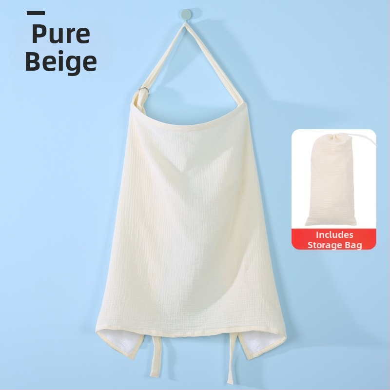 Zīdīšanas lakats no tīras kokvilnas (>95%), universāls, diskrēts lakats zīdaiņiem no dzimšanas līdz 1 gadam, ārējai lietošanai