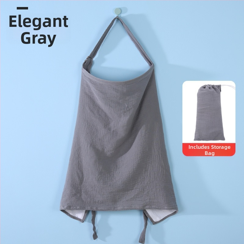 Zīdīšanas lakats no tīras kokvilnas (>95%), universāls, diskrēts lakats zīdaiņiem no dzimšanas līdz 1 gadam, ārējai lietošanai