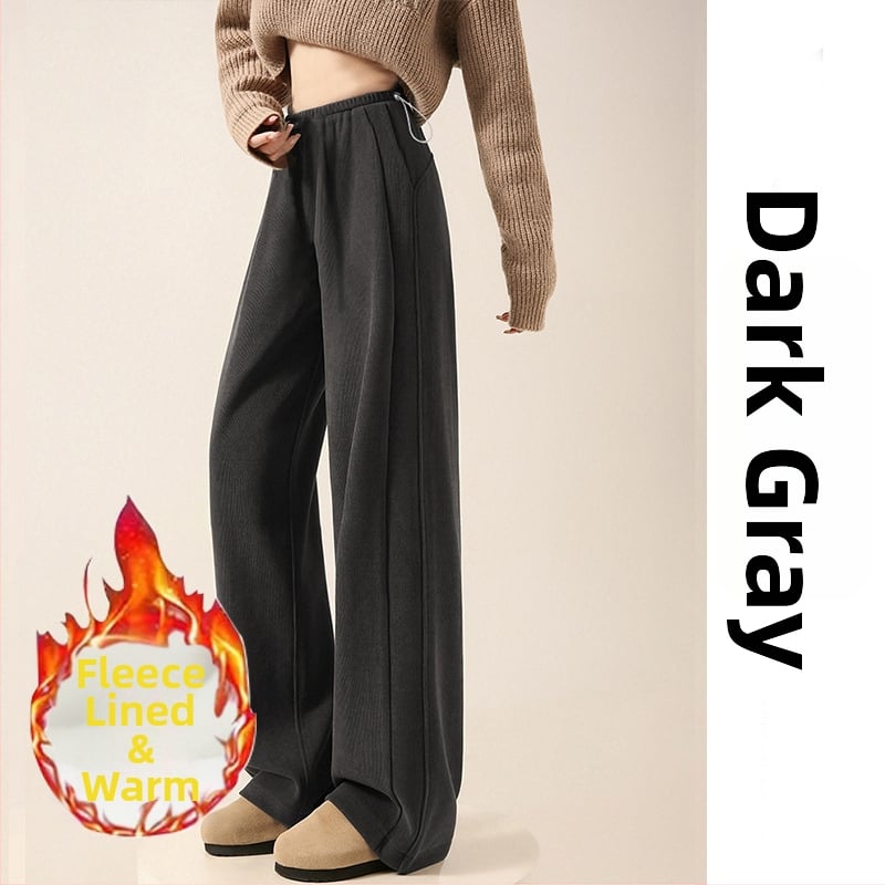 Grūtnieču ziemas bikses ar flīsa iekšdieni, biezas un silti, plata kāja, taisns piegriezums, vidējā josta; materiāls: kokvilnas-poliesters 50–70% saturs